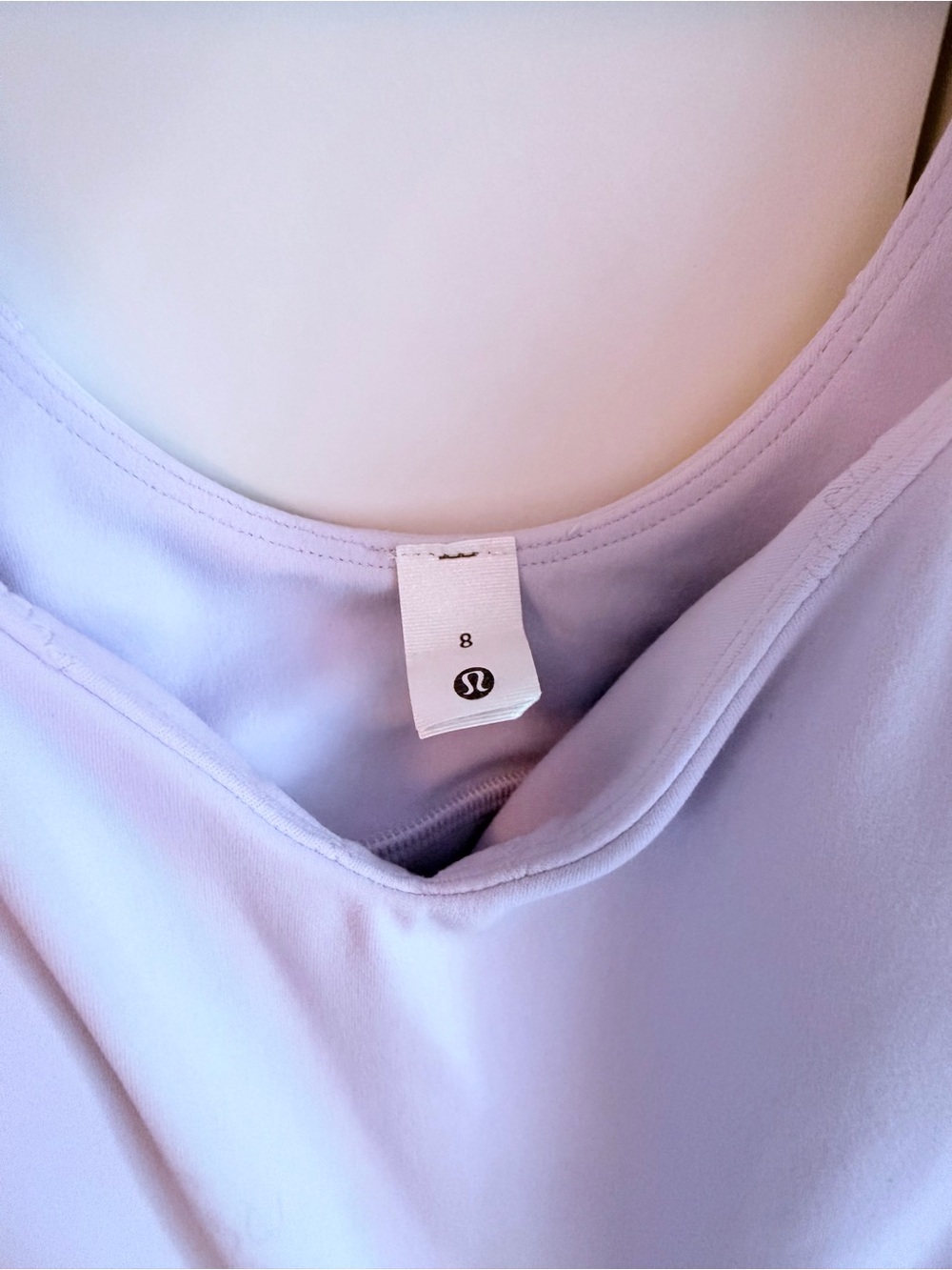 Lululemon Align Lilac Body Suit size 8 - Picture 3 of 4